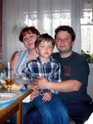 Семья Сатаевых.